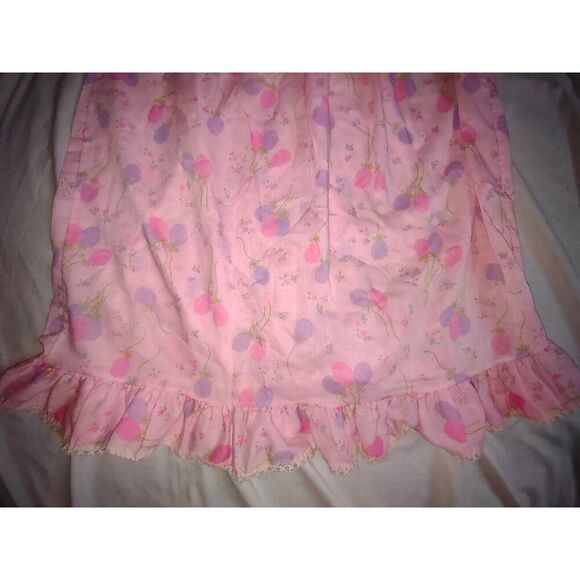 5/$25 Sz 6X Her Majesty Gown Slip Dress  Pink Purple Balloons Flowers Lace - Picture 3 of 8